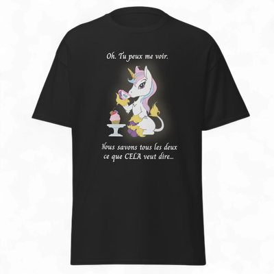 T-Shirt Licorne Passive-Agressive