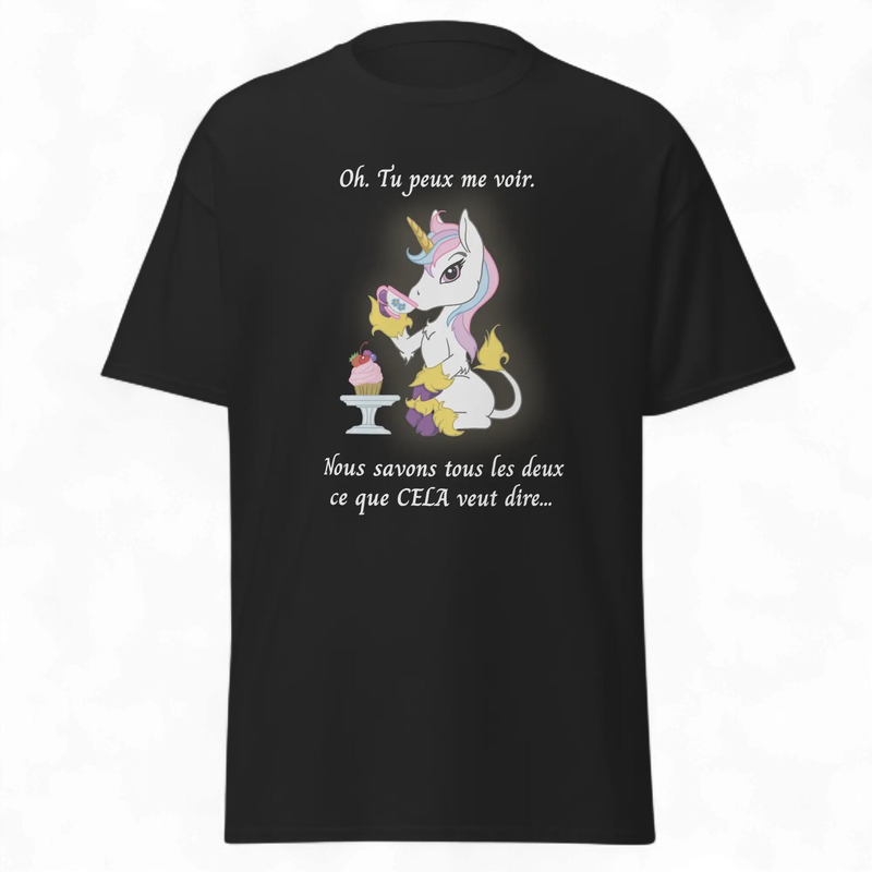 "Licorne Passive-Agressive" T-Shirt