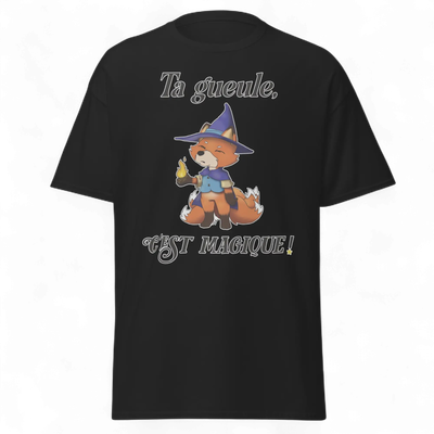 T-Shirt Kitsune Sorcier : Ta gueule, c’est magique !