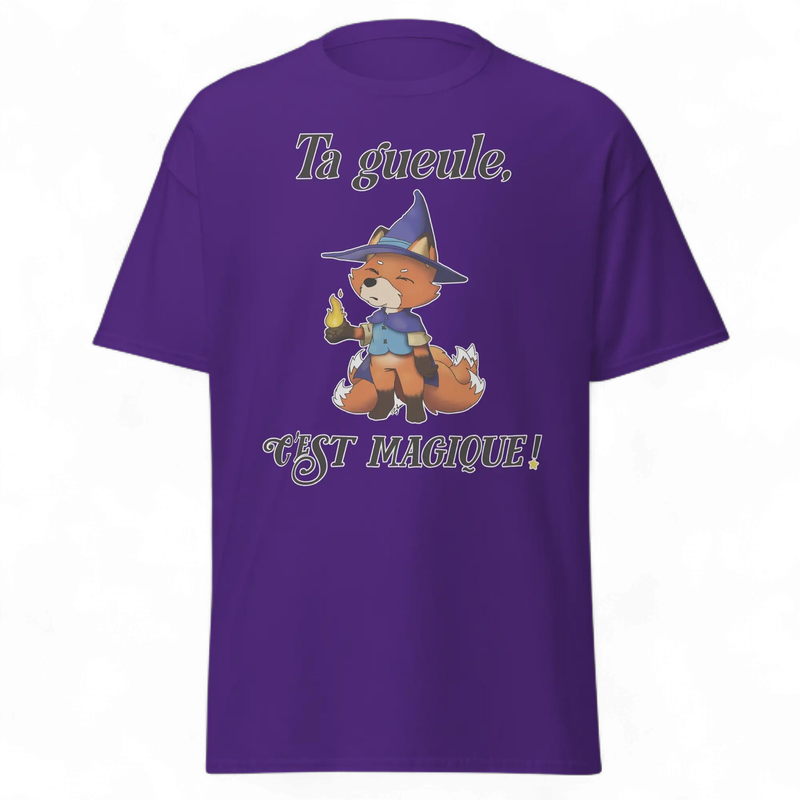 T-Shirt – Sorcerer Kitsune (Ta gueule, c'est magique!)