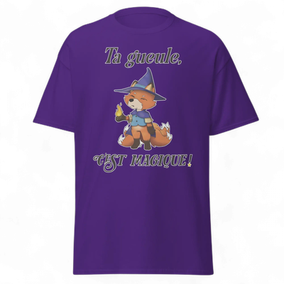 T-Shirt Kitsune Sorcier : Ta gueule, c’est magique !