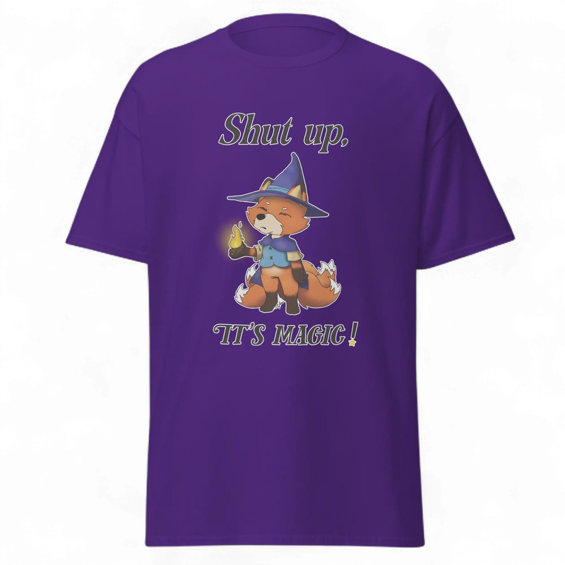T-Shirt – Sorcerer Kitsune (Shut up, it's magic!)
