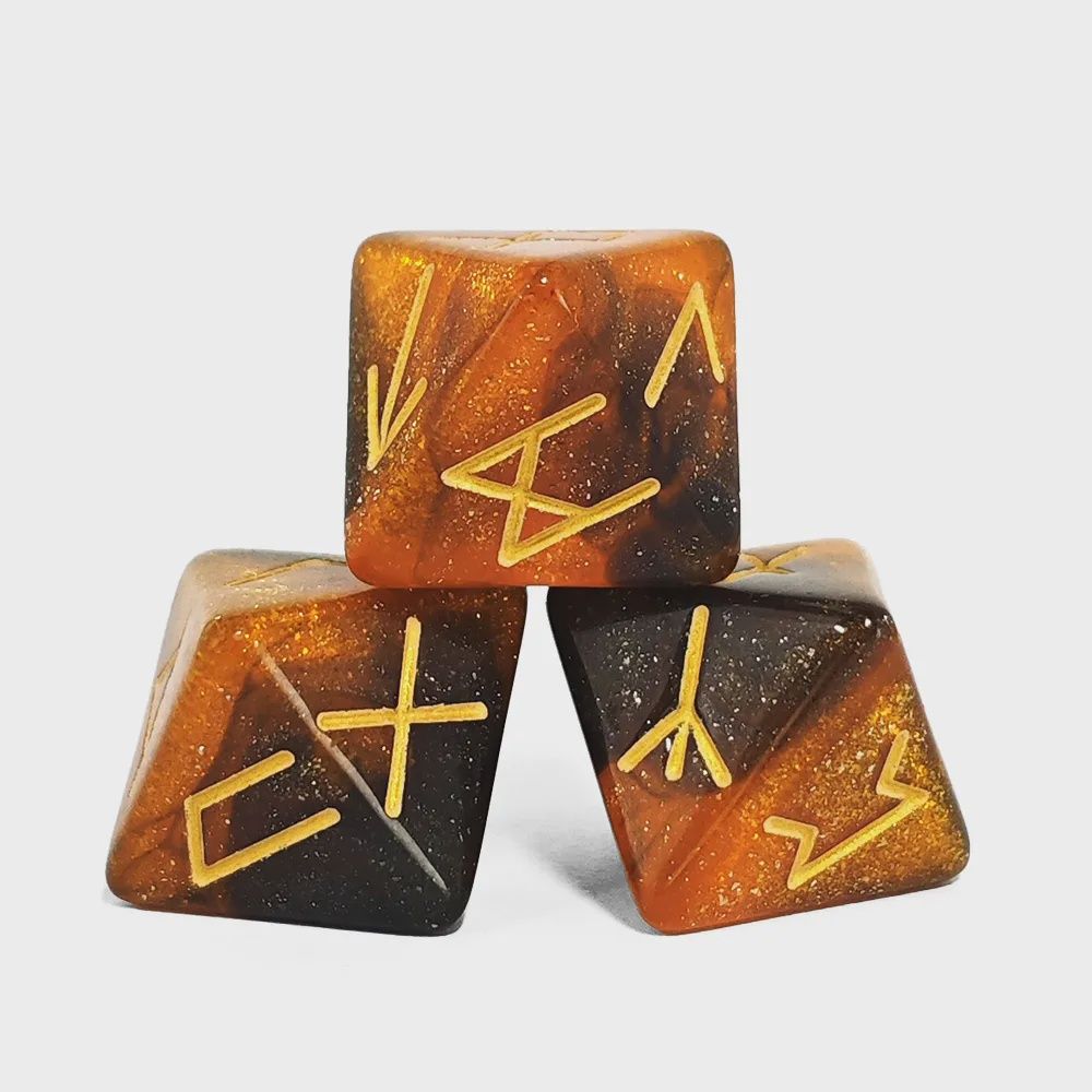 Runic Dice Set: Forges of Nidavellir