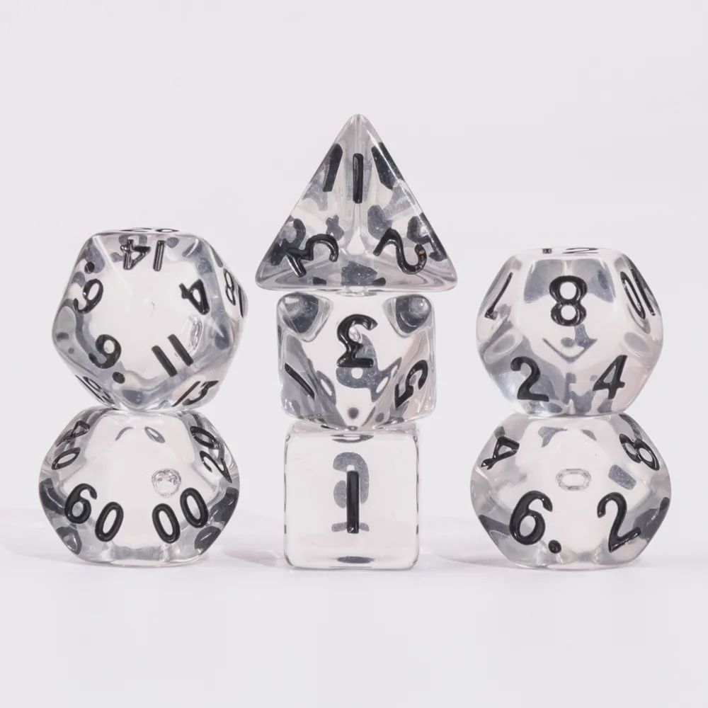7-Piece Mini Polyhedral Dice Set: Rock Spring