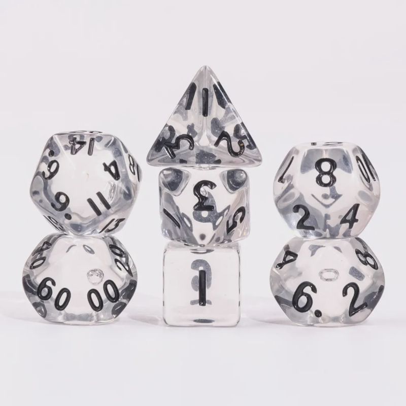 7-Piece Mini Polyhedral Dice Set: Rock Spring