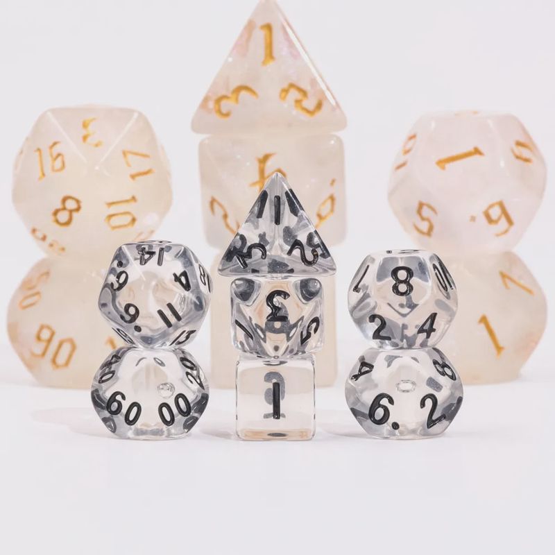 7-Piece Mini Polyhedral Dice Set: Rock Spring
