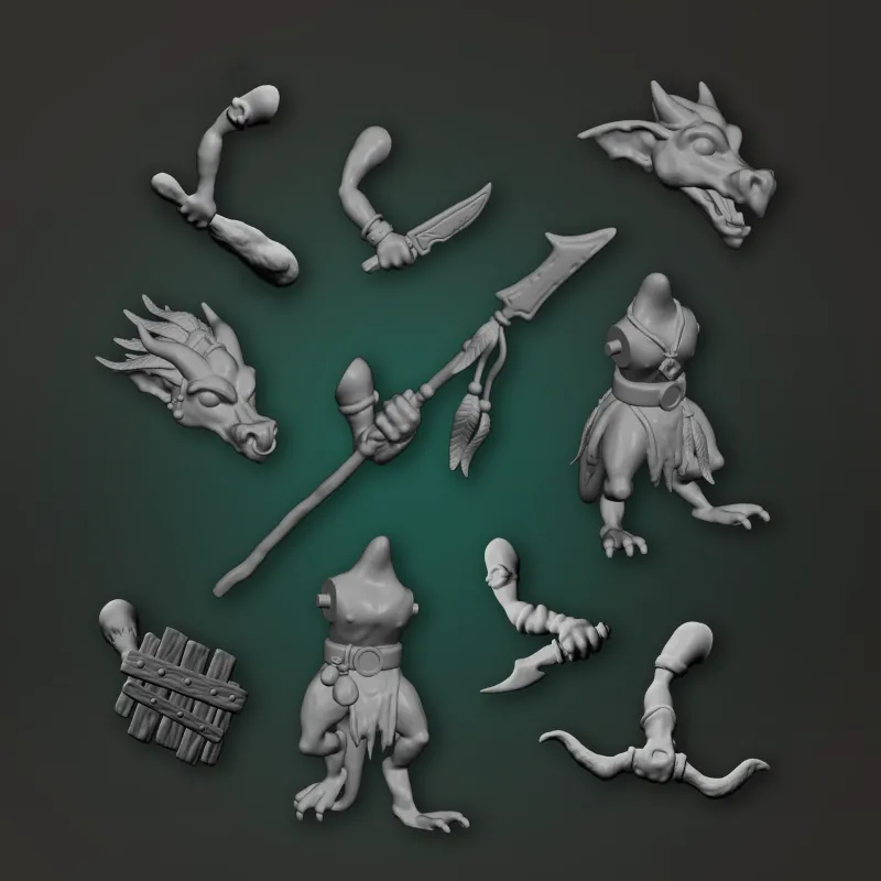 Kobold – Modular Miniatures Kit (28mm)