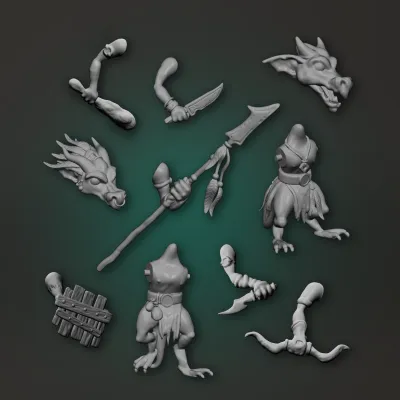 Kobold – Modular Miniatures Kit (28mm)