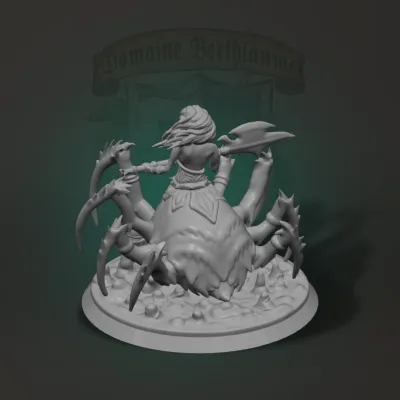La Grande Prêtresse – Figurine Drider 28mm