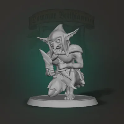 Le Sergent – 28mm Sneaky Goblin Miniature