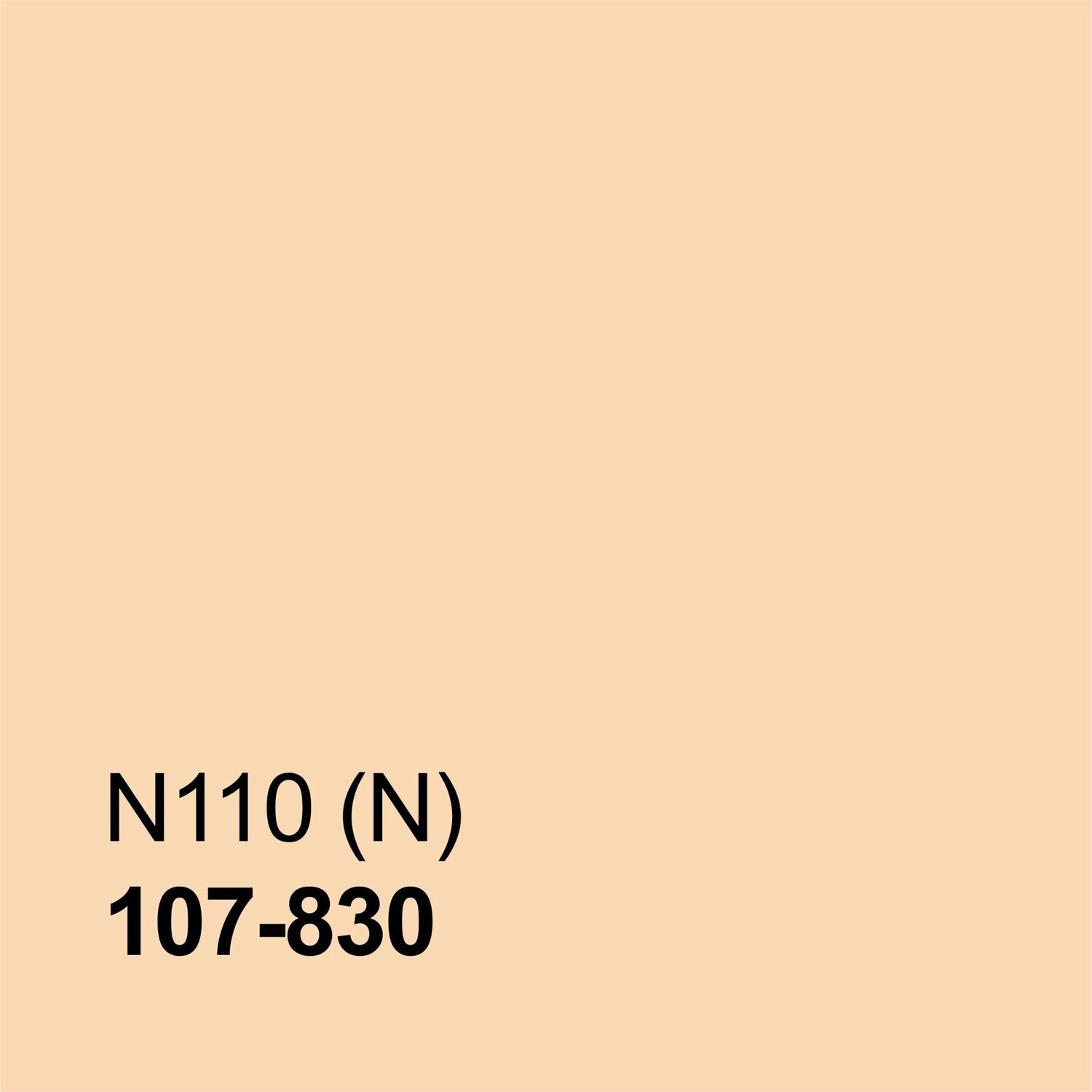 Powder foundation, Tones: N110 (N)