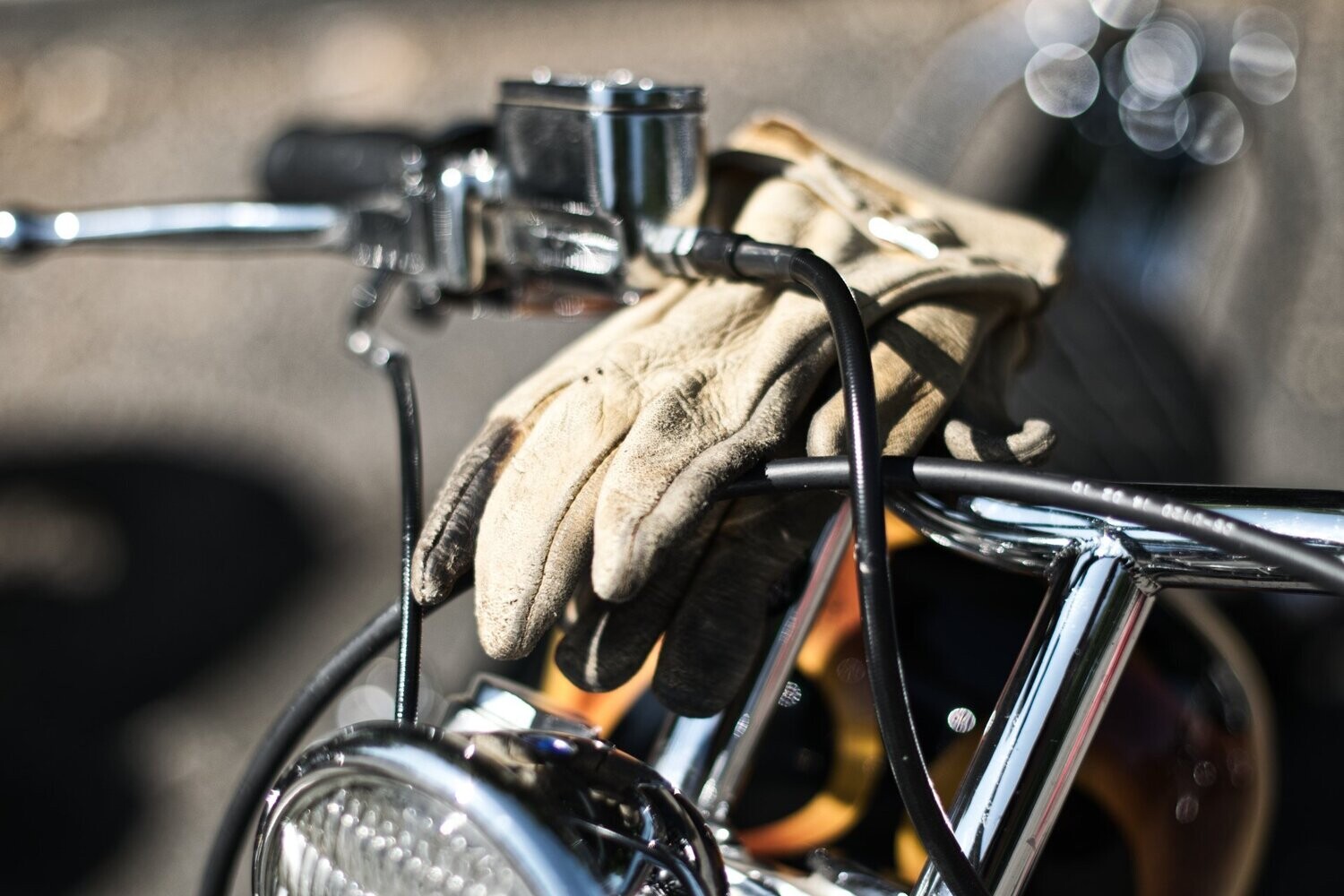 Guantes de vaqueta