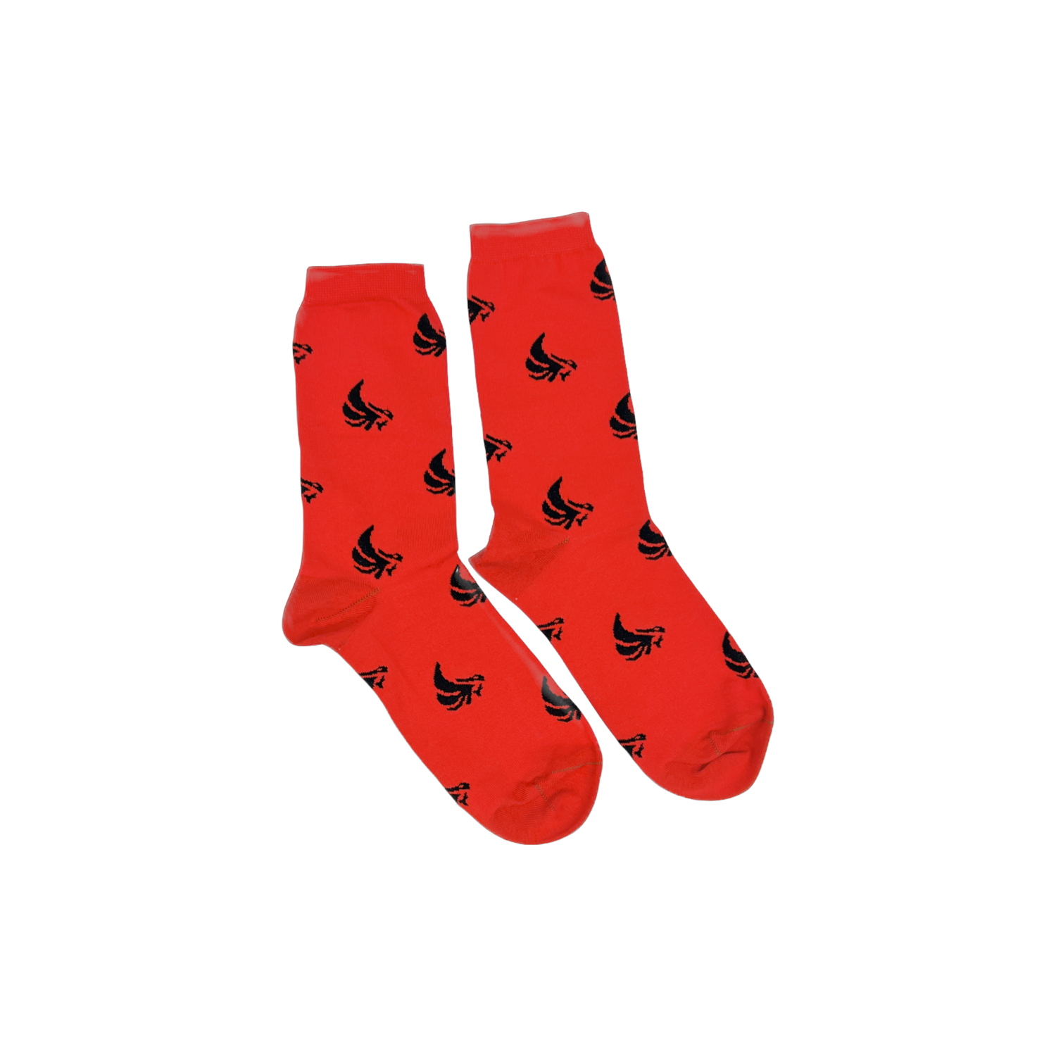 BLACK ICON - RED SOCKS, SIZE: YOUTH