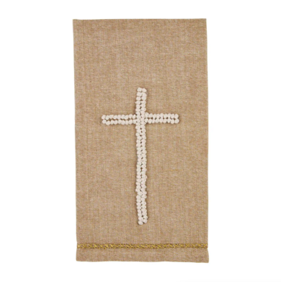 Cross Gold Knot Towel