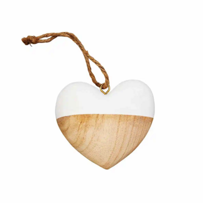 Heart Paulownia Ornament