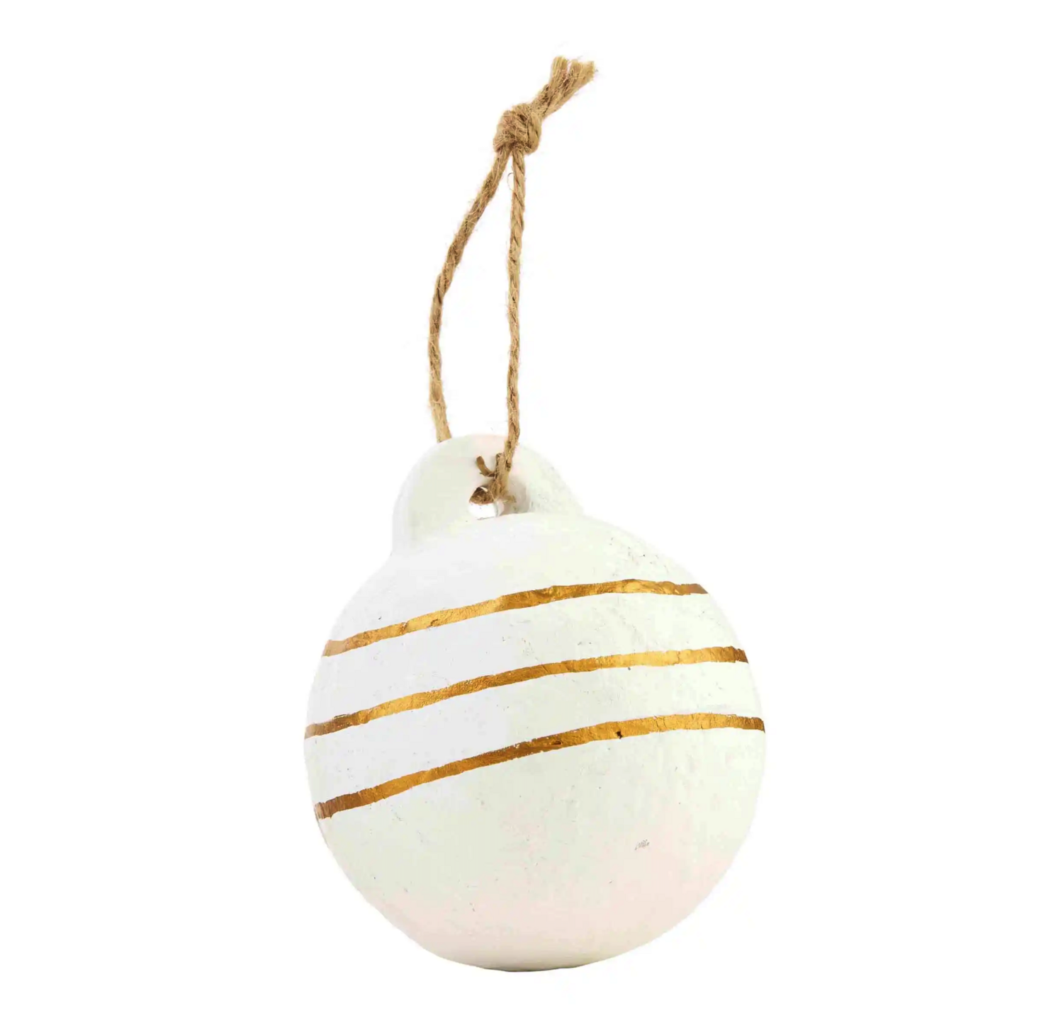 Ball Paper Mache Ornament