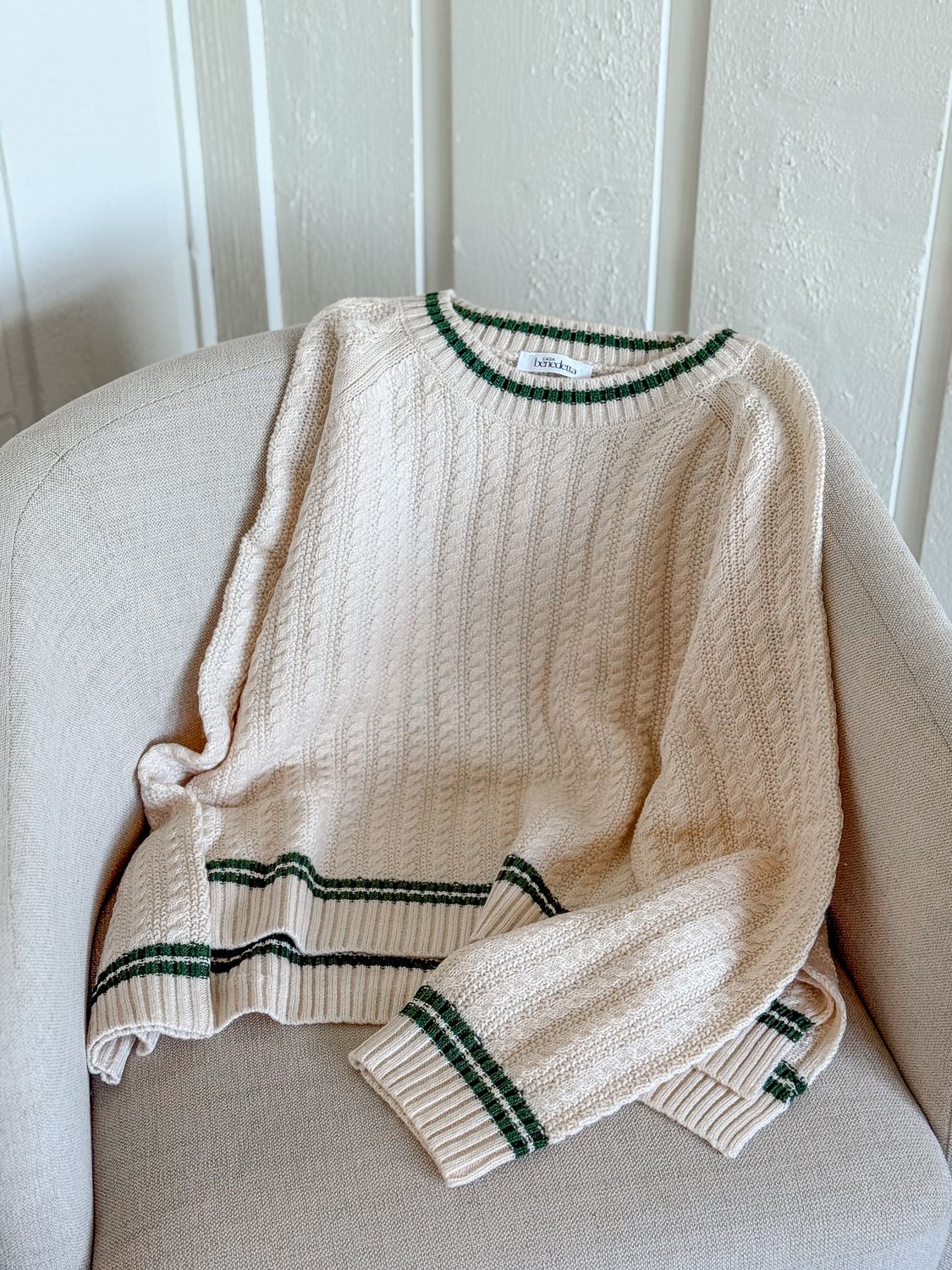 Chartres Textured Knit Sweater