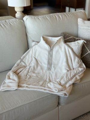 Lugano Fleece Half-Zip Pullover Jacket