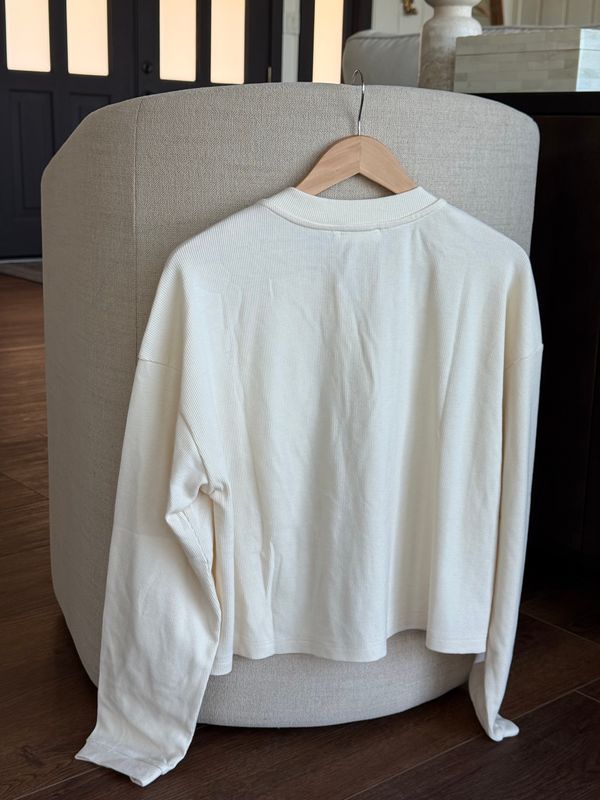 Helena Mineral Washed Henley Top
