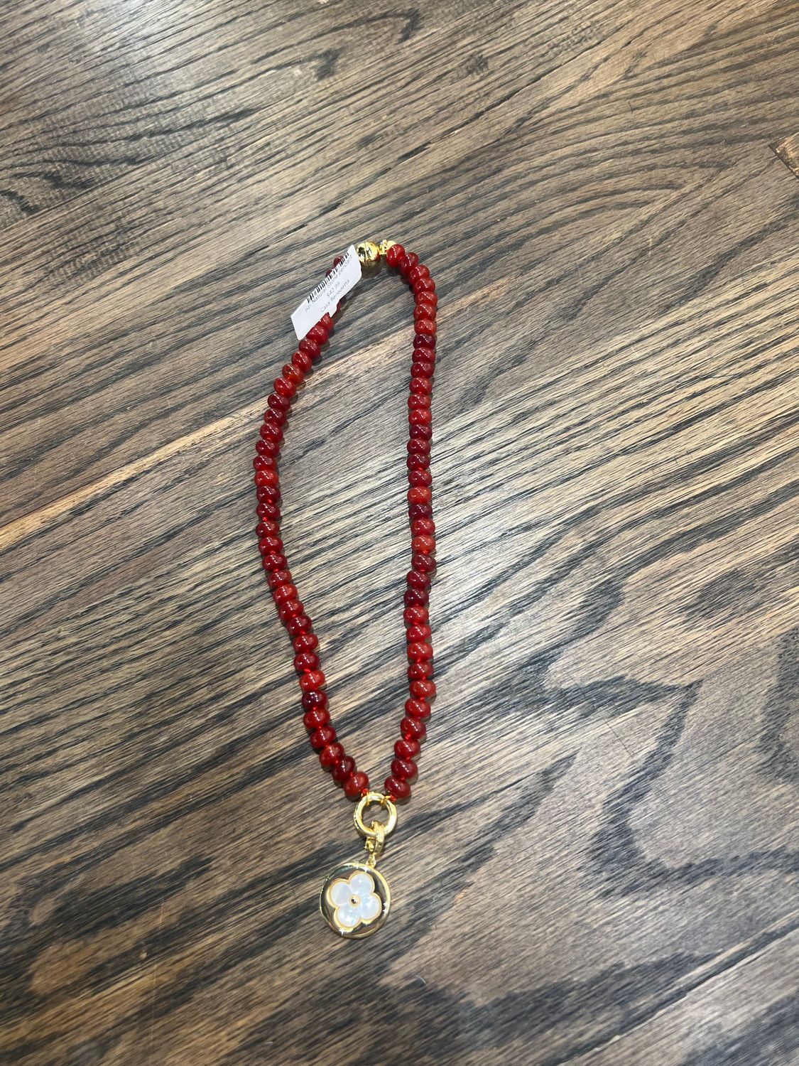 Azzizi Natural Stone Pendant Necklace