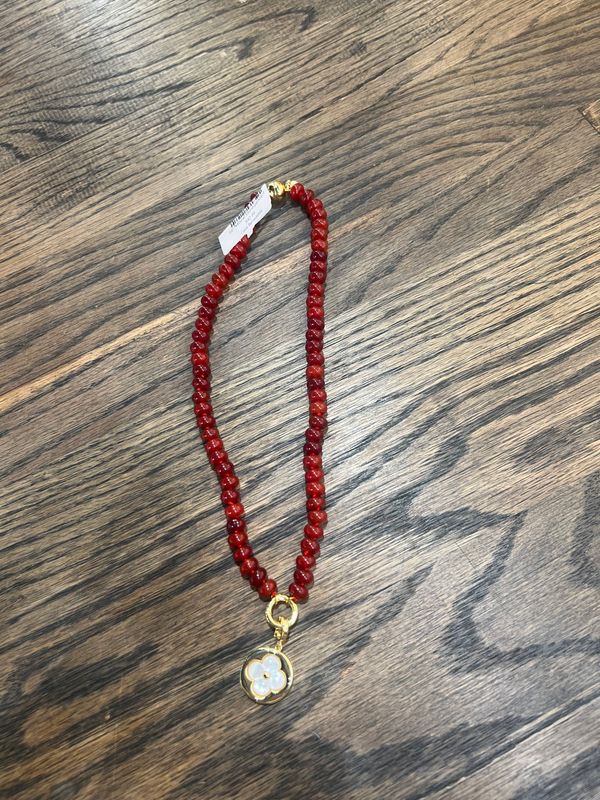 Azzizi Natural Stone Pendant Necklace