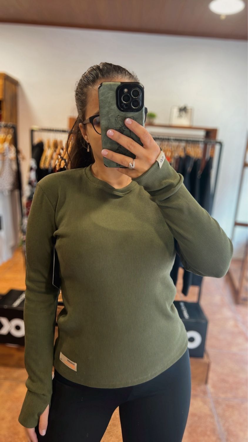 Remera Acanalada