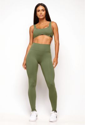 Calza Apex verde musgo