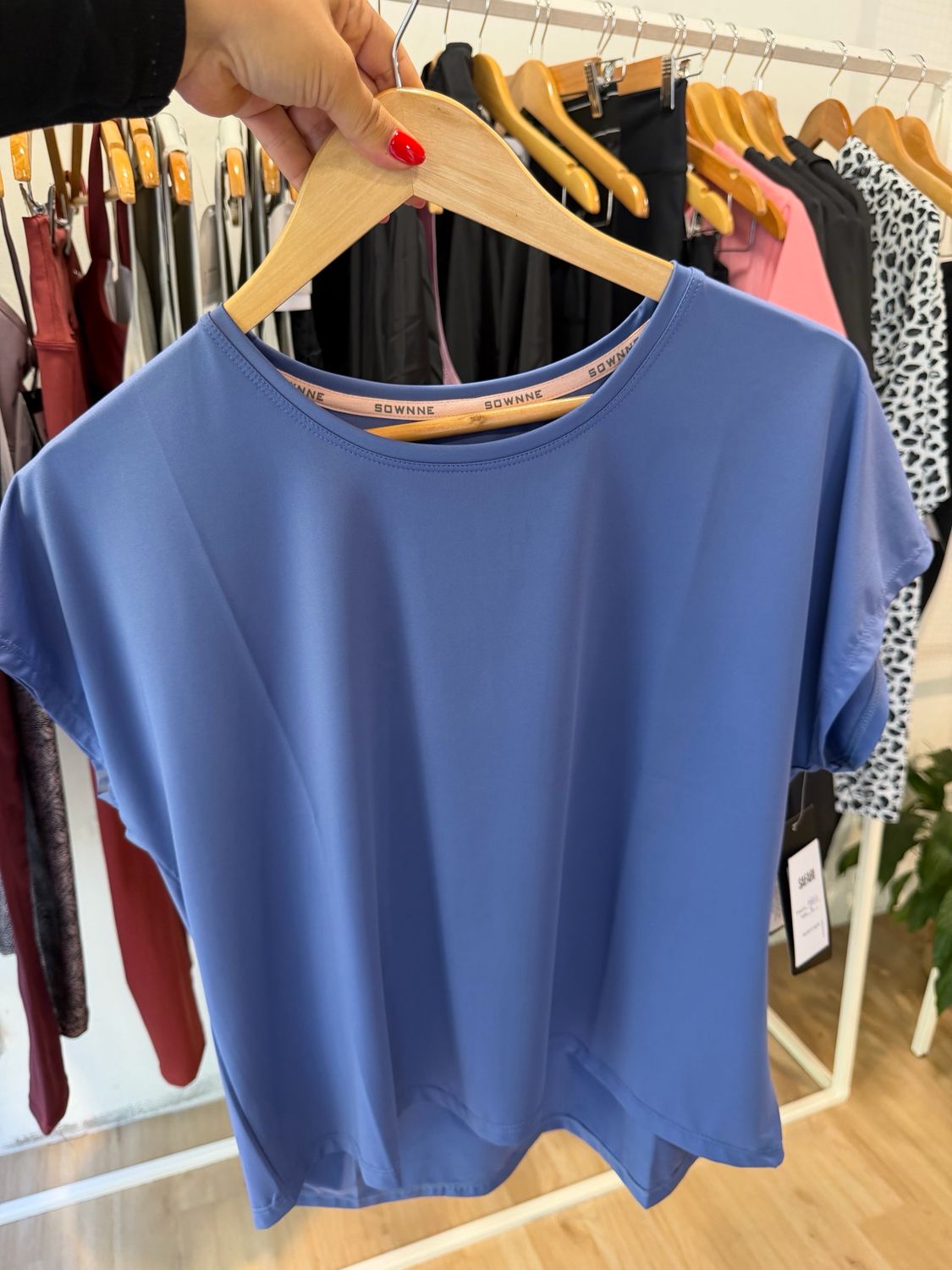 Remera Essencial azul