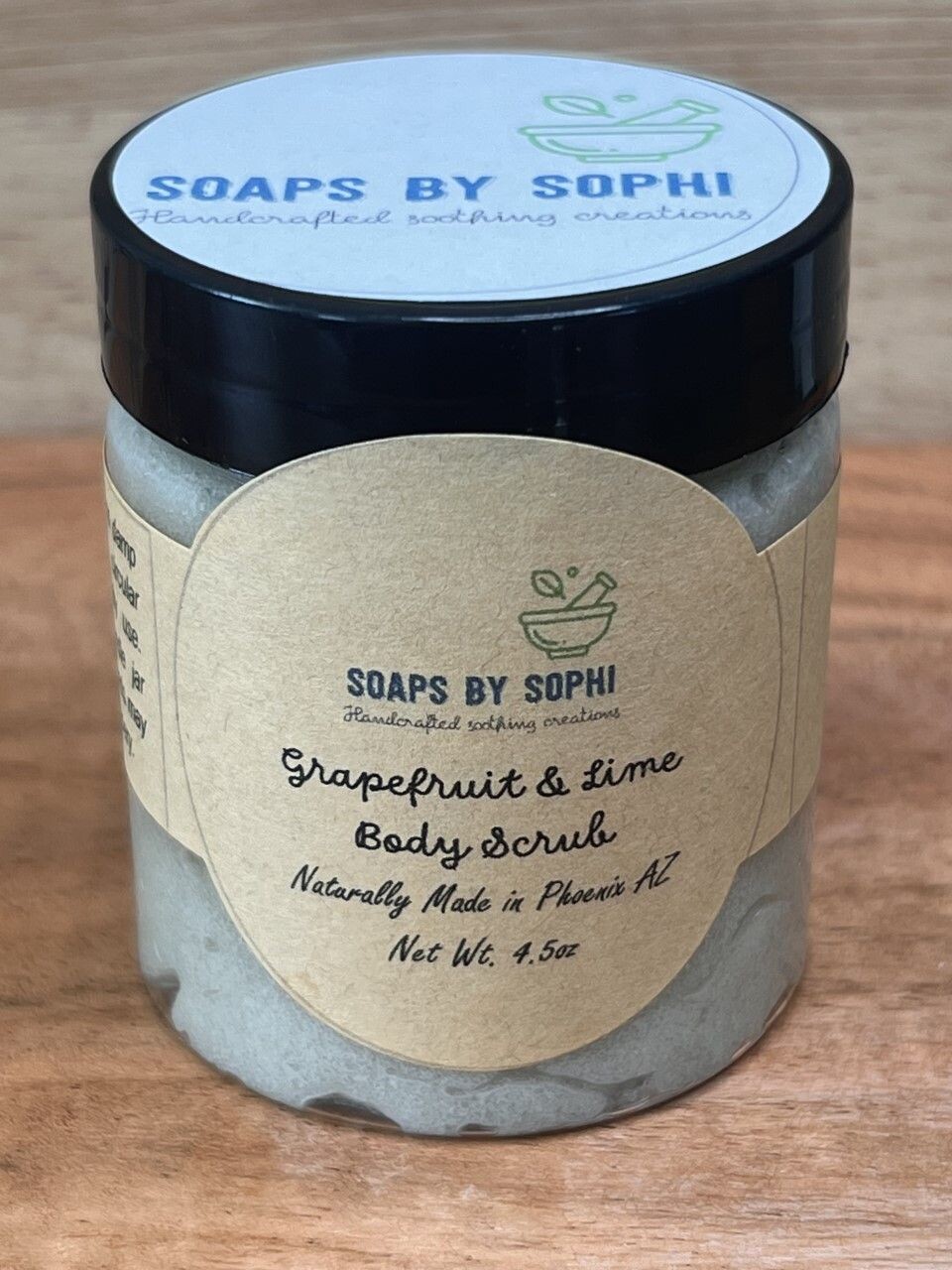 EXFOLIATING SCRUB Grapefruit & Lime