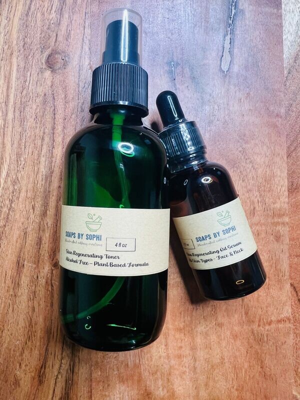 BUNDLE & SAVE! Skin Regenerating Toner & Serum