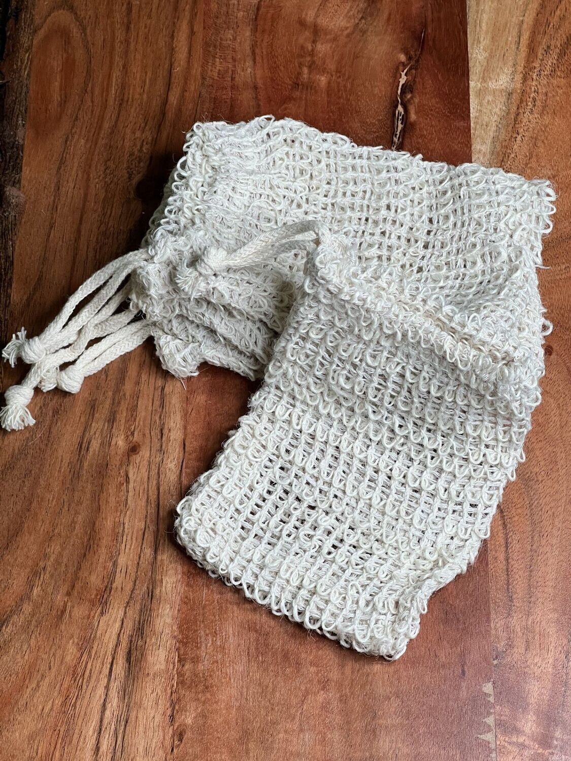 Natural Sisal Soap Pouch