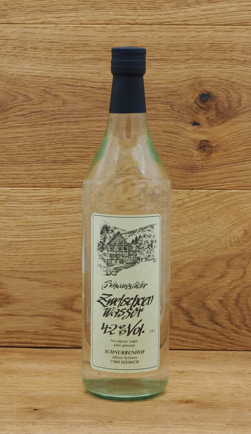 Schwarzwälder Zwetschgenwasser 1,0Ltr