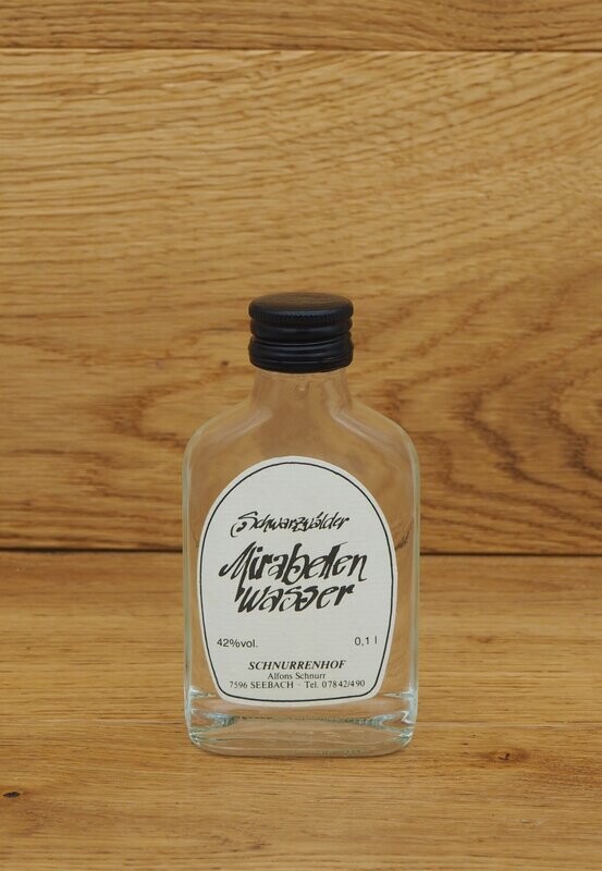 Schwarzwälder Mirabellenwasser 0,1Ltr Schwarzwälder Mirabellenwasser 0,1Ltr