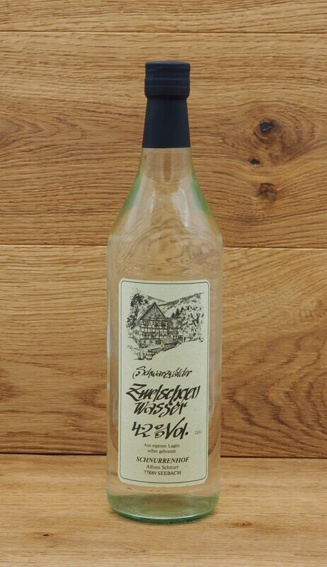 Schwarzwälder Zwetschgenwasser 1,0Ltr Schwarzwälder Zwetschgenwasser 1,0Ltr