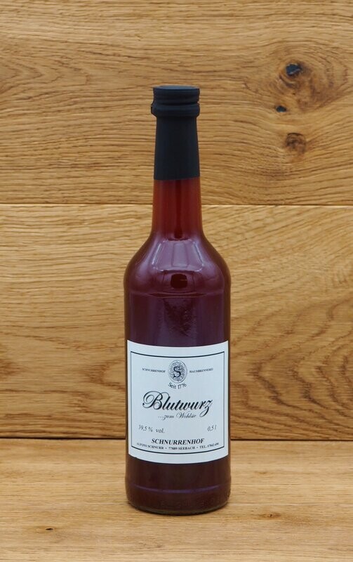 Feiner Blutwurz 0,5Ltr Feiner Blutwurz 0,5Ltr