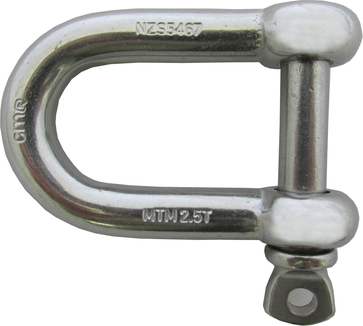 2.5T Stainless Steel Trailer Shackle C/W Captive Pin