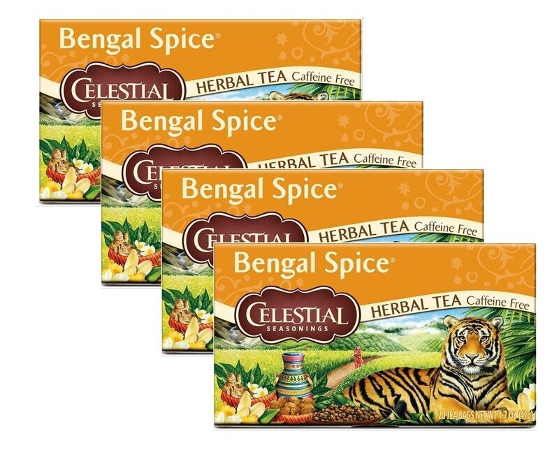 Celestial Tea - Bengal Spice - Pack of 4