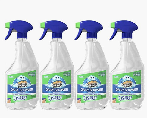 Scrubbing Bubbles Daily Shower Cleaner, 32.0 fl. oz. (4)