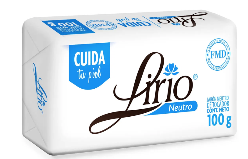 Lirio® Jabón Neutro en barra 100 g