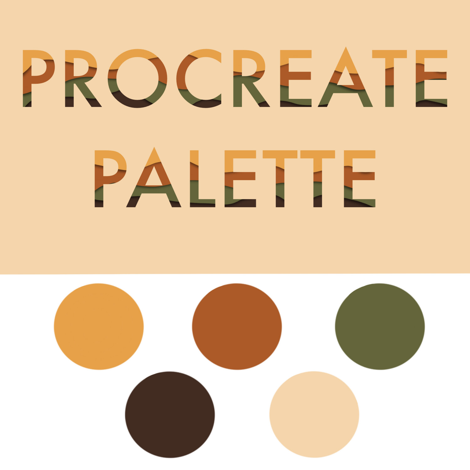Autumn Procreate Palette