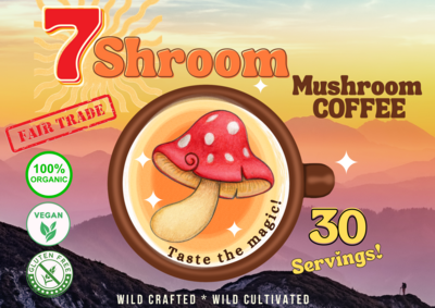 Organic Coffee w/ 7 Superfood Mushrooms