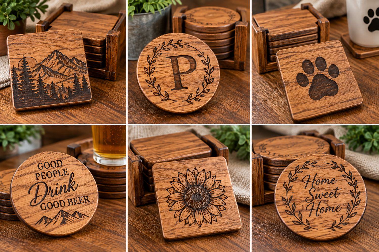 Wooden Coasters