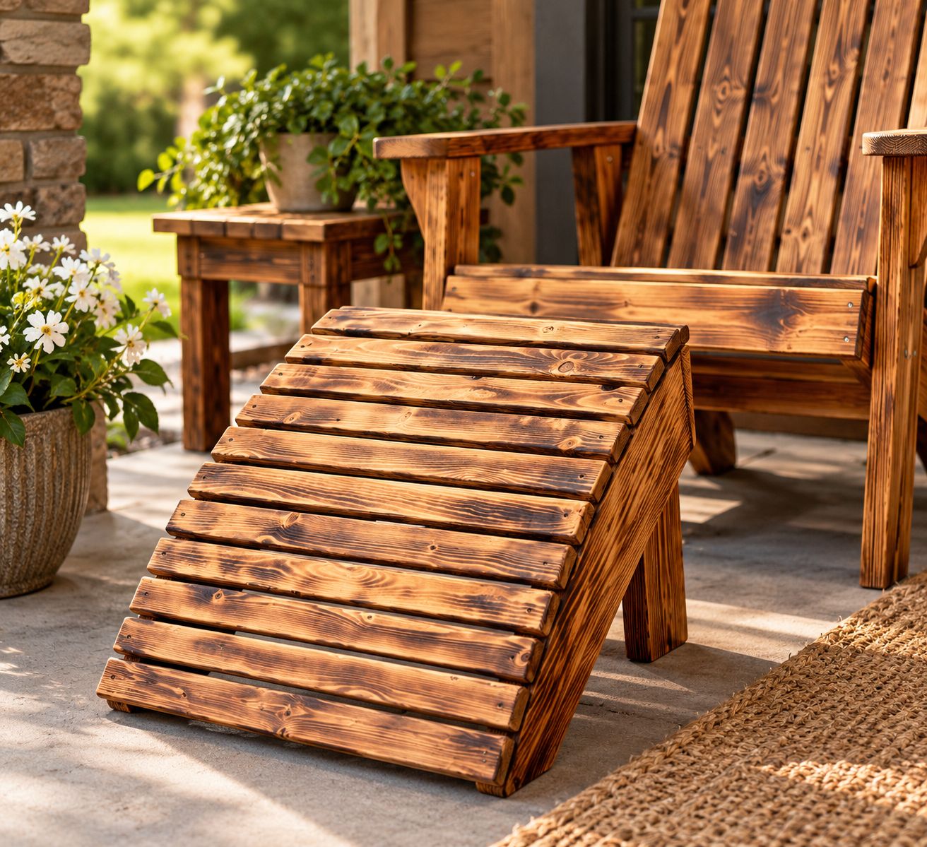 Adirondack Ottoman
