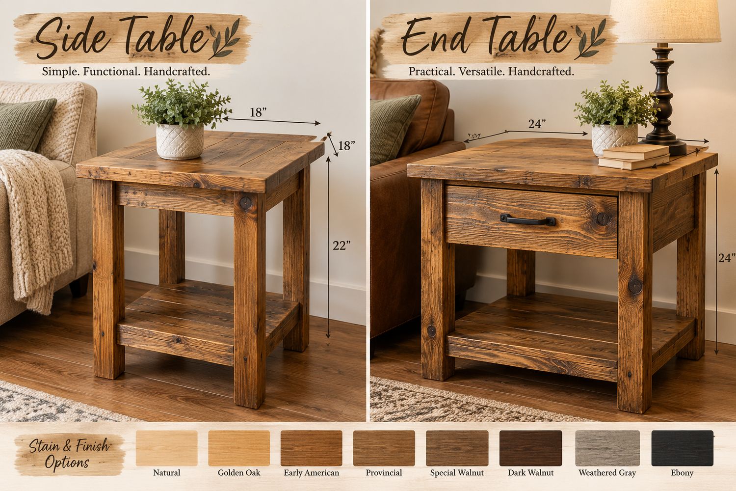 End/Side Table