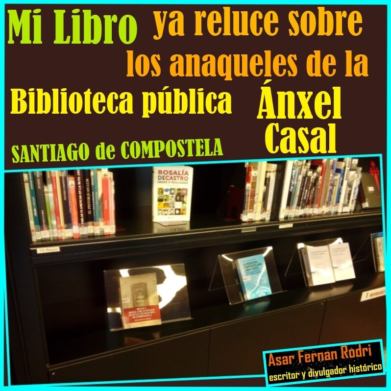 TRAS LA HUELLA DE SANTIAGO HASTA LA FUNDACIÓN DE COMPOSTELA 
(Novela histórica en PDF de 900 páginas)