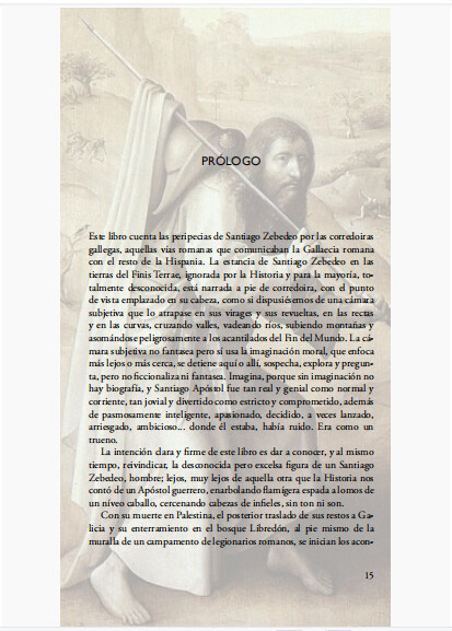 TRAS LA HUELLA DE SANTIAGO HASTA LA FUNDACIÓN DE COMPOSTELA 
(Novela histórica en PDF de 900 páginas)