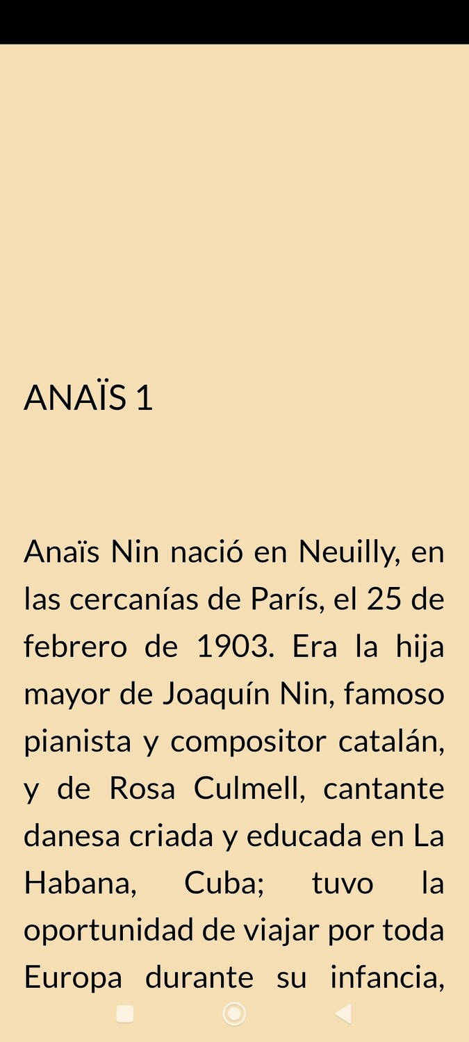 EL DIARIO DE ANAÏS  (Novela corta en formato ePUB de 66 páginas)
