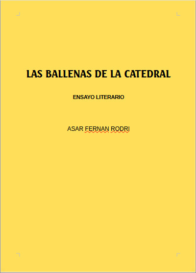 Las Ballenas de la catedral  
(Epub de 53 páginas)