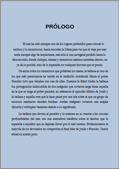 Las Ballenas de la catedral  
(Epub de 53 páginas)