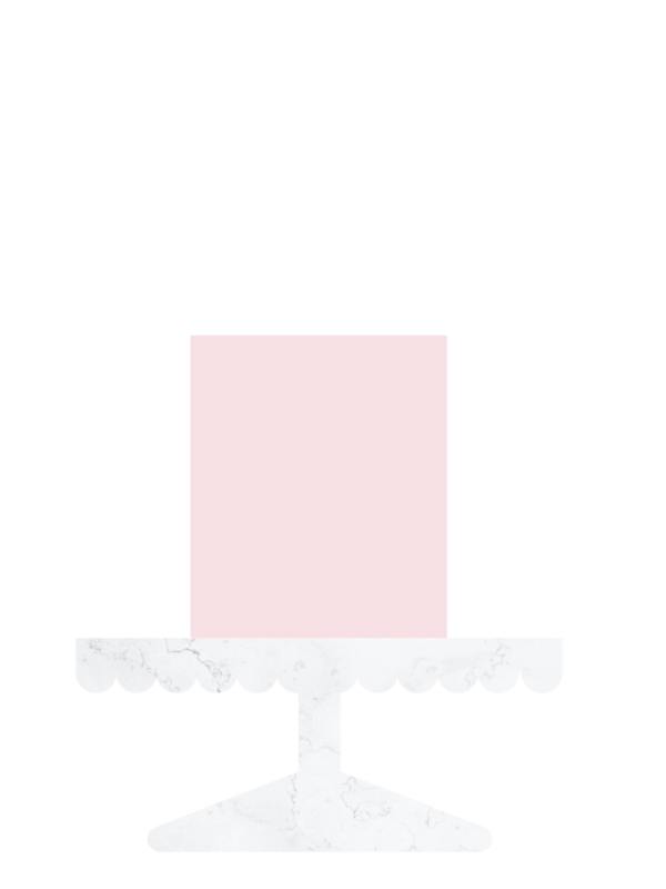 8" Tall (Serves  30-40)